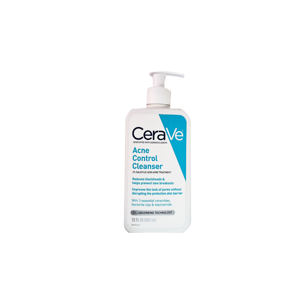 Acne Control Cleanser Oil Absorbing Technology