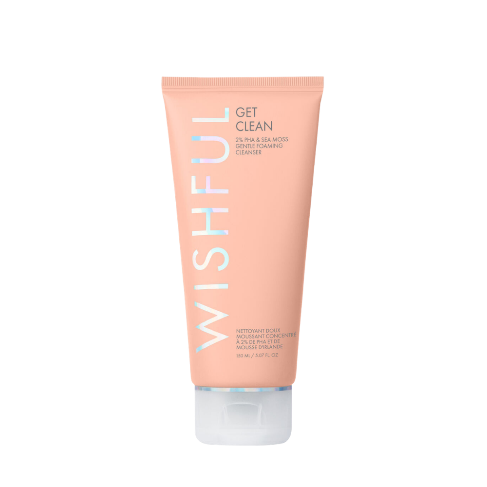 Wishful Get Clean 2% PHA & Sea Moss Gentle Foaming Cleanser
