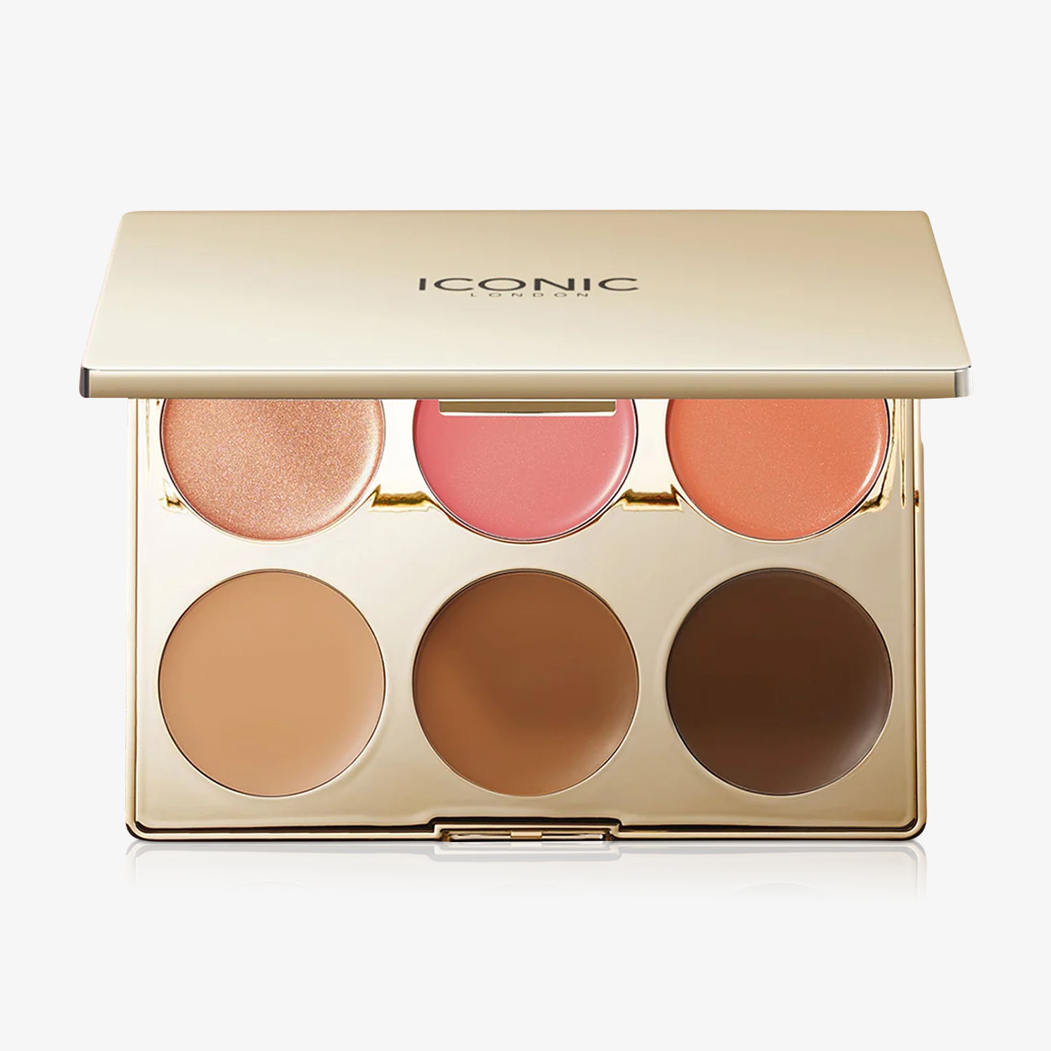 Multi -Use cream blush, bronze & highlight palatte